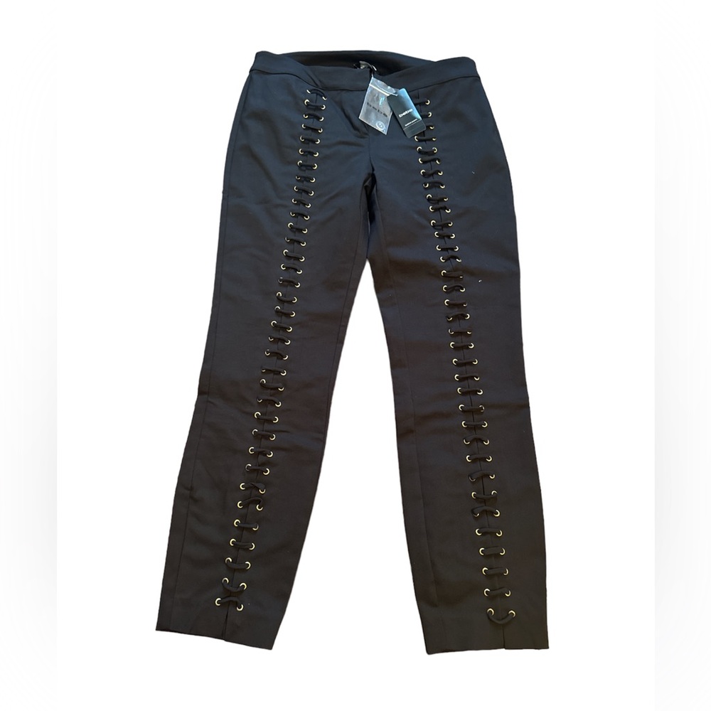 ✨BNWT✨ BEBE laced up straight leg pants size 8